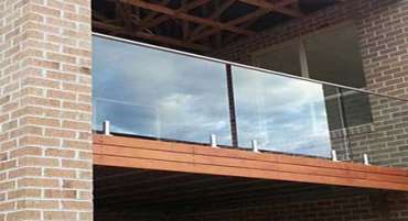 glass balustrade