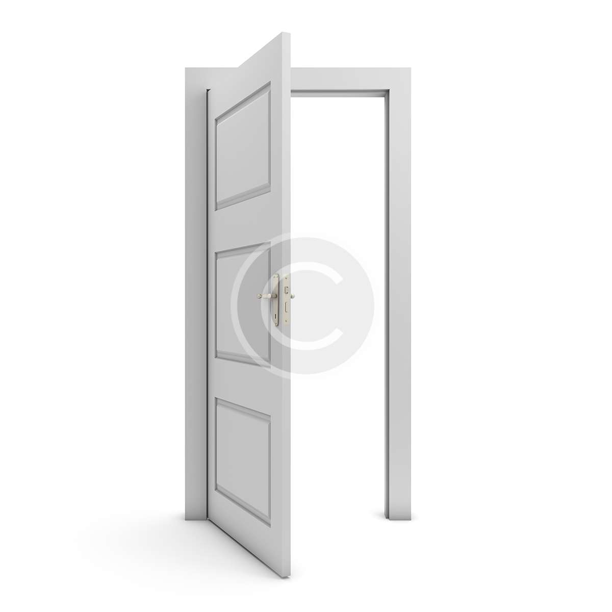 3-Panel Molded Premium Interior Door Slab
